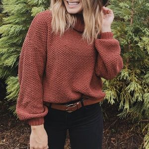 Urban Outfitters chunky knit turtle neck sweater